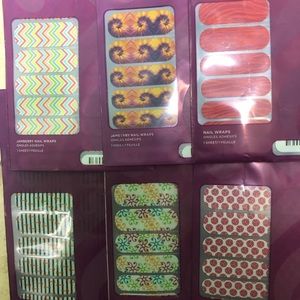 Jamberry Heater & 6 full sets + misc